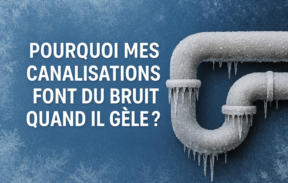 Bruit de canalisation en hiver