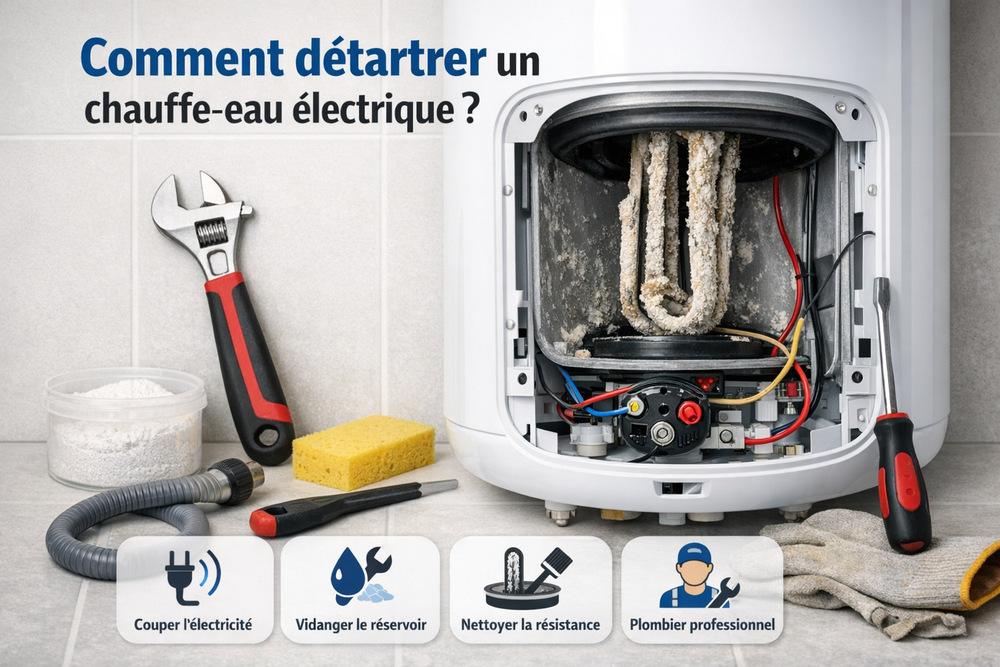 Comment détartrer un chauffe-eau électrique Future Plumbing