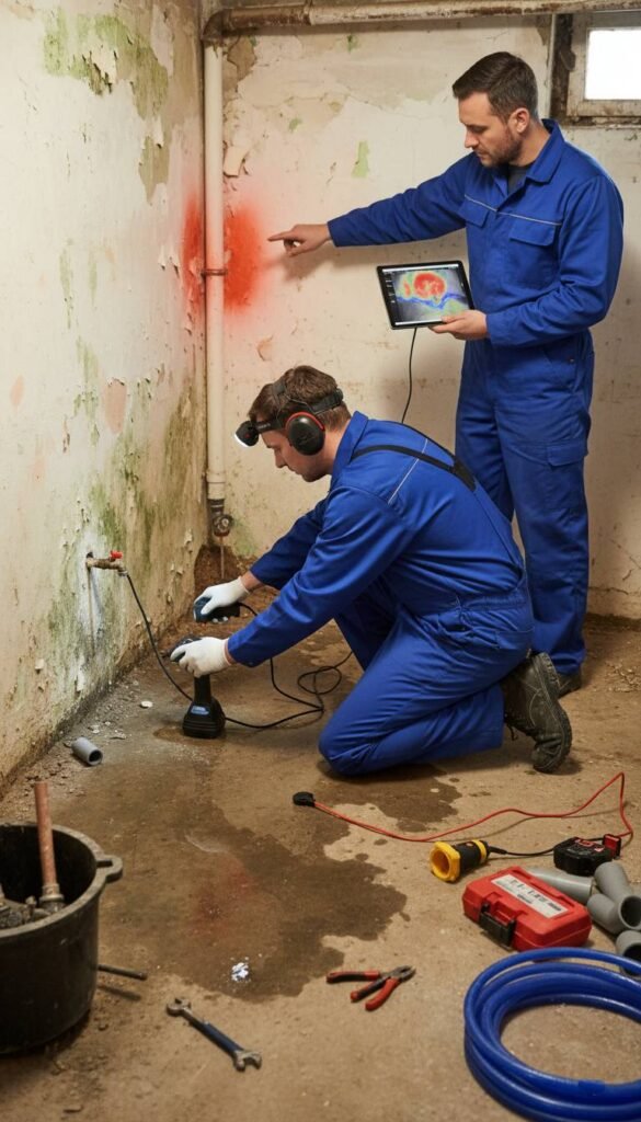 Recherche et réparation de fuite à Valbonne