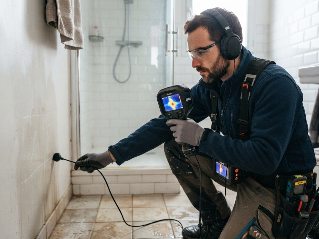 Diagnostic et recherche de fuite non destructive